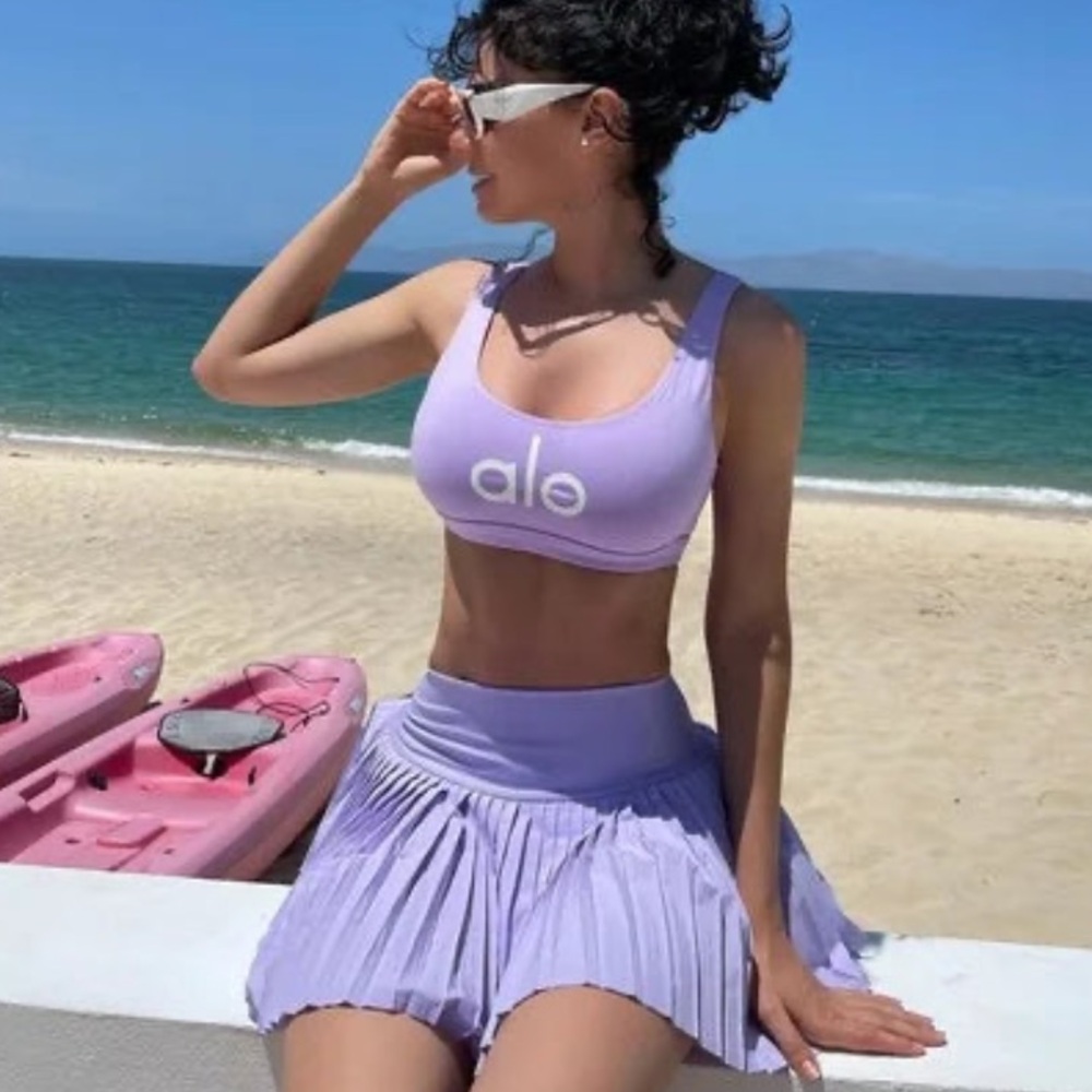 New Alo Lilac tennis skirt XS